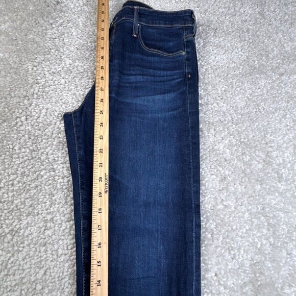 AG Adriano Goldschmied The High Rise Stevie Cuff Slim Straight Jean 29 - Picture 9 of 10